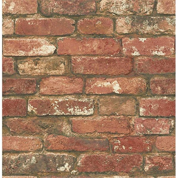 Doba-Bnt West End Brick Peel & Stick Wallpaper SA2532184